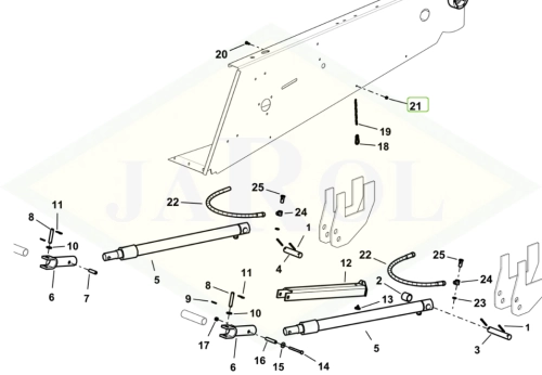 2.1121.005.2 Nakrętka M8x1.25 2.1121.005.2
