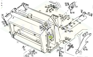 Podkładka płaska 8,8x16,6x1,7 - 2.1310.004.2