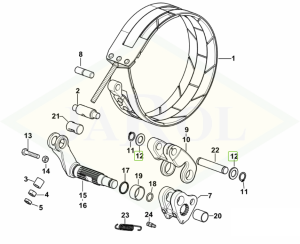 Podkładka płaska 16 - 2.1311.010.2