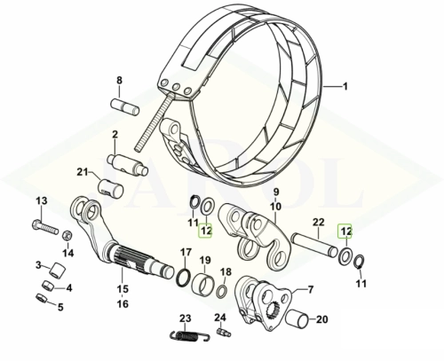 2.1311.010.2 Podkładka płaska 2.1311.010.2
