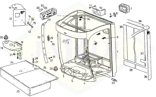 2.1312.003.2 Podkładka M6 2.1312.003.2