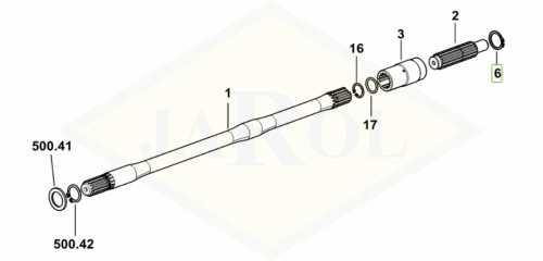 2.1410.009.1 Pierścień segera 2.1410.009.1