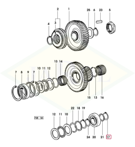 Pierścień segera Ø35 - 2.1412.013.7