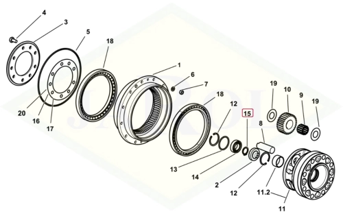 2.1419.029.7 Pierścień elastyczny 2.1419.029.7
