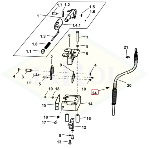 Pierścień segera Ø10 - 2.1430.011.7