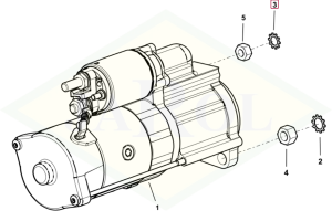 Podkładka ząbkowana 2.1470.006.2