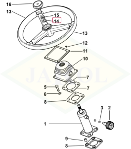 Podkładka ząbkowana 14 - 2.1470.008.2