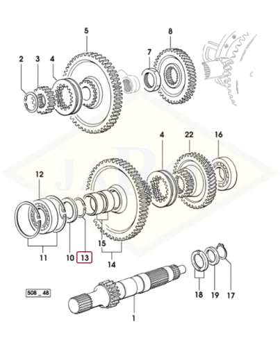 2.1499.034.1 Pierścień elastyczny 2.1499.034.1