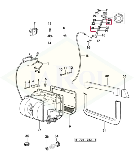 2.1499.139.0 Podkładka 2.1499.139.0