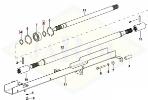 Pierścień segera Ø30 - 2.1499.528.1