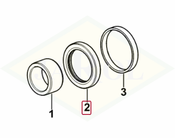 2.1520.120.0 Uszczelka przeciwolejowa 2.1520.120.0