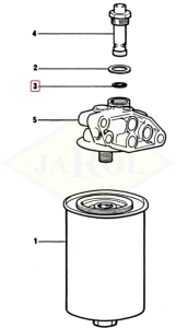 Pierścień uszczelniający  17,86x2,62 - 2.1530.045.0