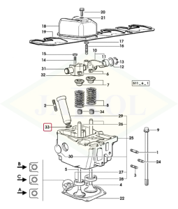 Pierścień uszczelniający 20,22x3,53 - 2.1530.051.0