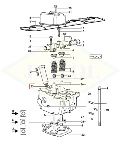 2.1530.051.0 Pierścień uszczelniający 2.1530.051.0