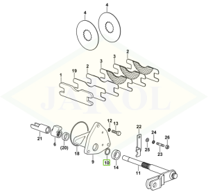 Pierścień uszczelniajacy 24,99x3,53 - 2.1530.065.0