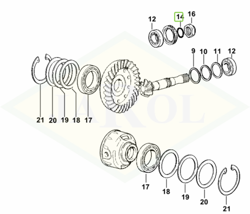 2.1530.067.0 Pierścień uszczelniający 2.1530.067.0