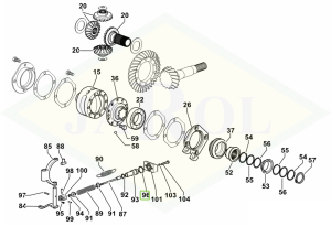 Pierścień uszczelniający 26,64x2,62 - 2.1530.071.0
