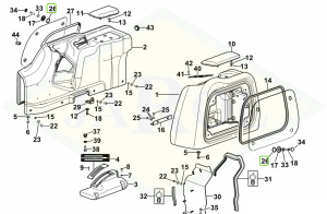 Pierścień uszczelniający 29,74,3,53 -  2.1530.078.0