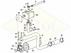 Pierścień uszczelniający 34,60x2,62 - 2.1530.091.0