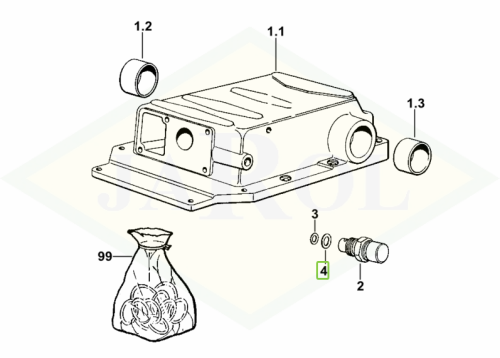 2.1530.102.0 Pierścień uszczelniający 2.1530.102.0