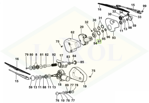 Pierścień uszczelniający 39,69x3,53 - 2.1530.103.0