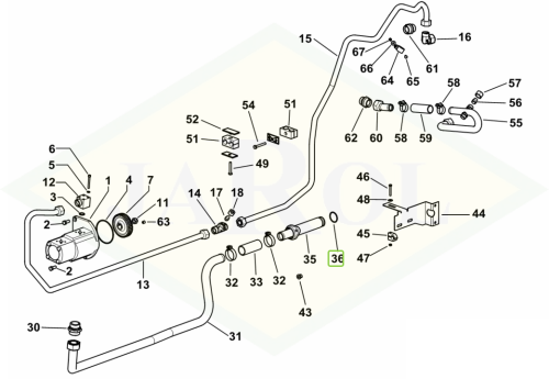 2.1530.106.0 Pierścień uszczelniajacy 2.1530.106.0