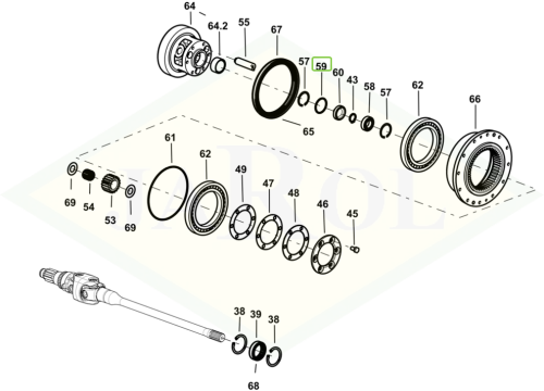 2.1530.118.0 Oring 2.1530.118.0
