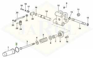 Pierścień uszczelniający 50,47x2,62 - 2.1530.125.0