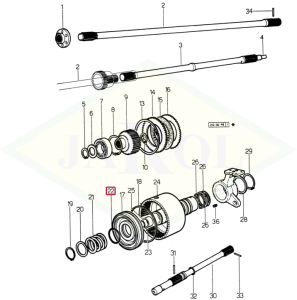 Pierścień uszczelniający 50,8x3,53 - 2.1530.126.0