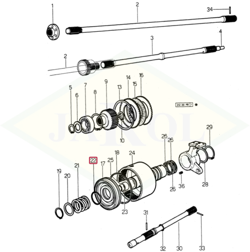 2.1530.126.0 Pierścień uszczelniający 2.1530.126.0