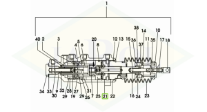 Pierścień uszczelniający 52,07x2,62 - 2.1530.129.0