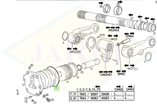 2.1530.283.0 Pierścień uszczelniający 2.1530.283.0