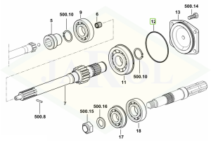 Pierścień uszczelniający 101x27x2,62 - 2.1530.501.0