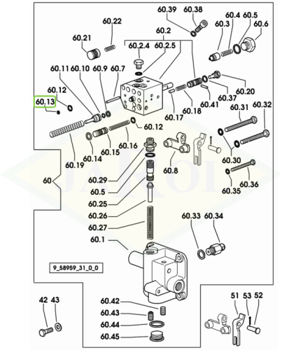 2.1531.009.0 Pierścień uszczelniający 2.1531.009.0