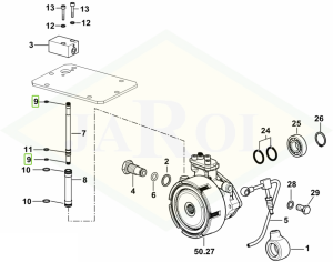 Pierścień uszczelniający 6,75x1,78 - 2.1531.012.0