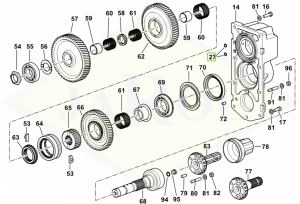 Pierścień uszczelniający 9,66x1,78 - 2.1531.021.0