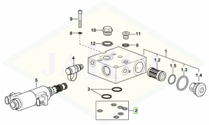 Pierścień uszczelniający 10,82x1,78 - 2.1531.025.0