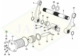 Pierścień uszczelniający 12,37x2,62 - 2.1531.029.0