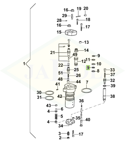 2.1531.039.0 Pierścień uszczelniający 2.1531.039.0