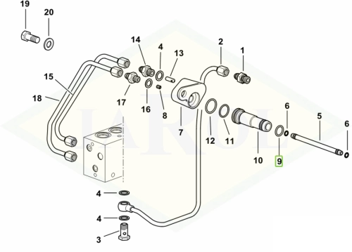 2.1531.043.0 Oring 2.1531.043.0