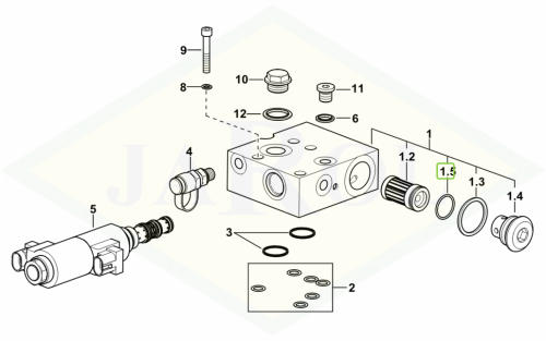 2.1531.057.0 Pierścień uszczelniający 2.1531.057.0