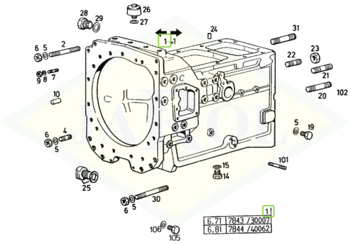2.1531.071.0 Pierścień uszczelniający 2.1531.071.0