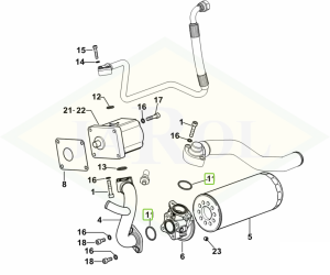 Pierścień uszczelniający 34,60x2,62 - 2.1531.091.0
