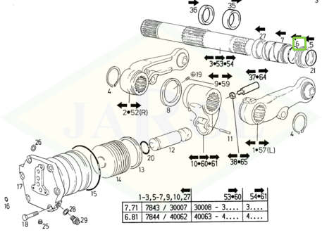 2.1531.172.0 Pierścień uszczelniający  2.1531.172.0
