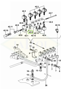 Pierścień uszczelniający 7,65x1,78 - 2.1532.014.0