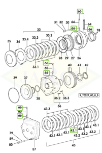 Pierścień uszczelniający 8,74x1,78 - 2.1532.016.0