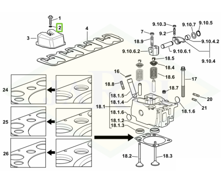 2.1532.018.0 Pierścień uszczelniający 2.1532.018.0