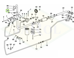 Pierścień uszczelniający 32,99x2,62 - 2.1532.087.0
