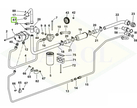 2.1532.087.0 Pierścień uszczelniający 2.1532.087.0