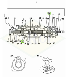Pierścień uszczelniający 37,70x3,53 - 2.1532.098.0